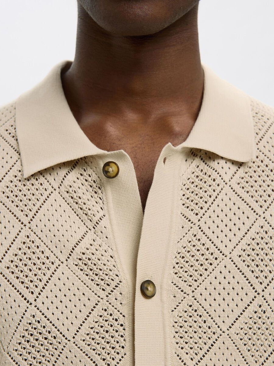 SEL16097564 Arco Knit Polo - kc clothing
