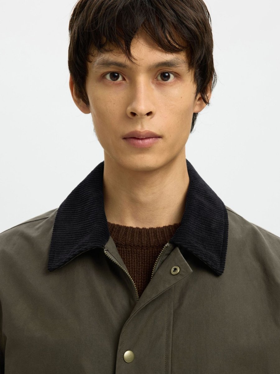 SEL16097932 Walte rWaxed Cotton Jacket - kc clothing