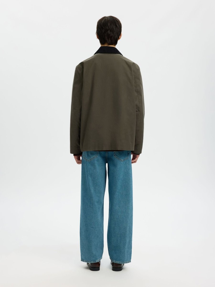 SEL16097932 Walte rWaxed Cotton Jacket - kc clothing