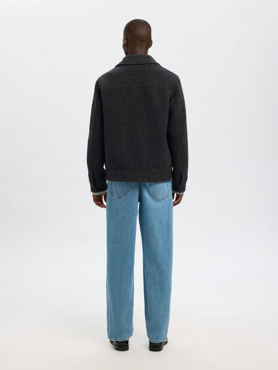 SEL16098263 Jakob Wool Blend Jacket - kc clothing