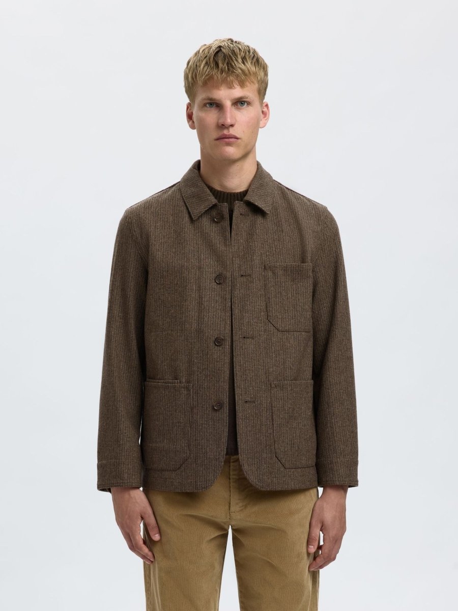 SEL16098273 Landon Wool Blazer - kc clothing