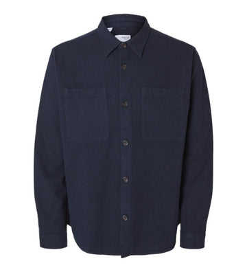 SEL16094687 L/S Heavy Twill Overshirt