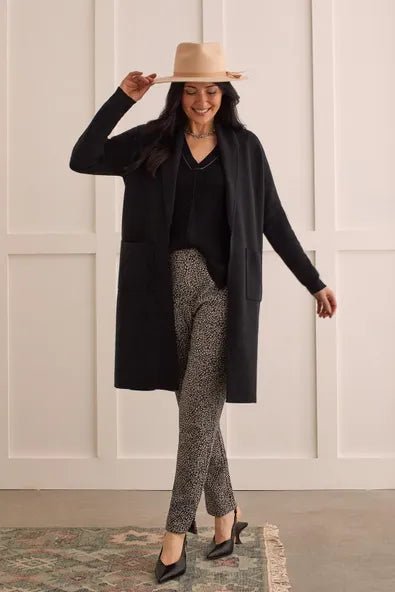 TR1523o L/S Coatigan W/Pockets - kc clothing