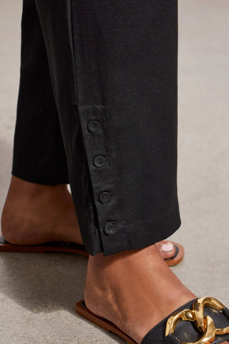 TR1794o Pull On Ankle Pant W/ Hem - kc clothing