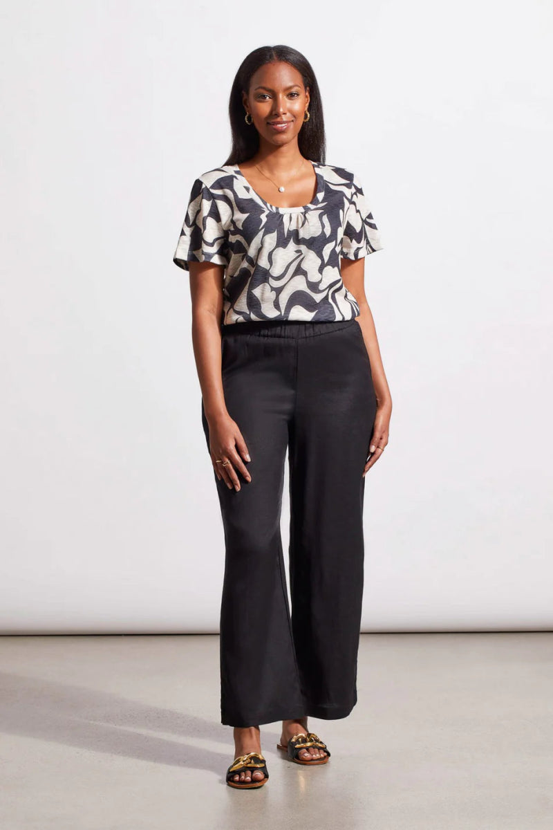 TR1794o Pull On Ankle Pant W/ Hem - kc clothing