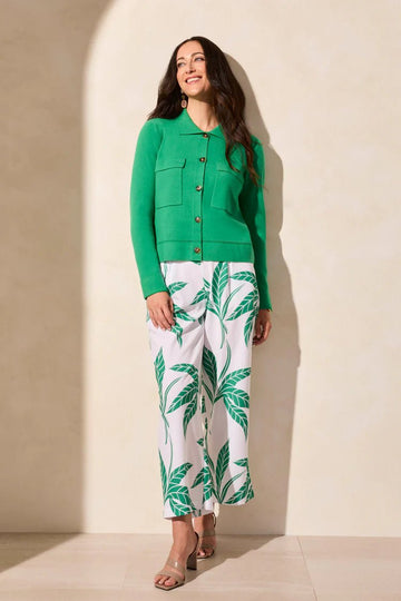 TR1930o L/S Cardigan W/Collar - kc clothing