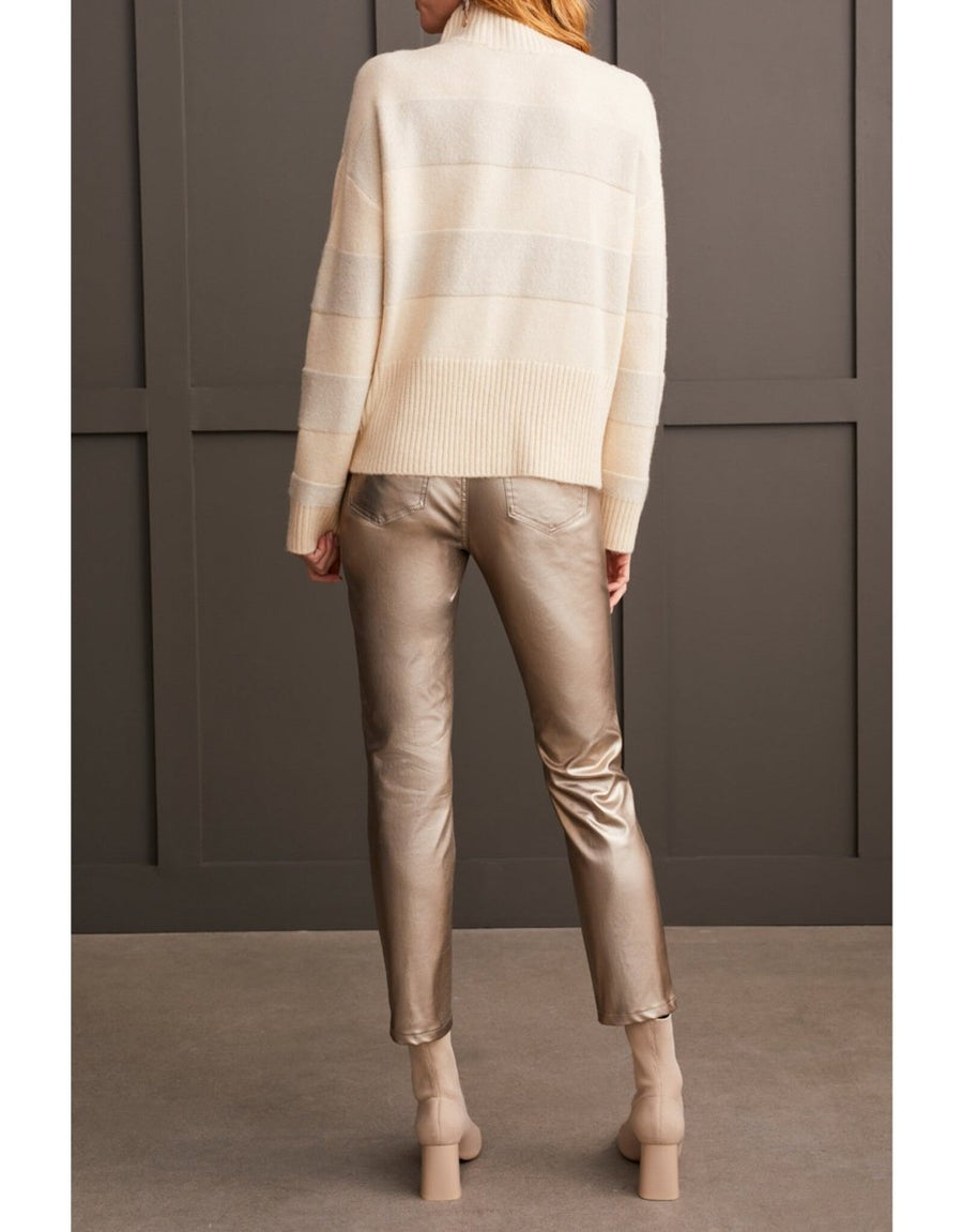 TR1995o Long Sleeve Mockneck Sweater - kc clothing