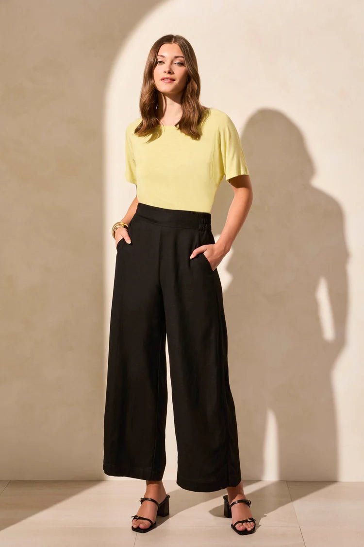 TR2154o Pull On Ankle Pant W/Split Hem - kc clothing