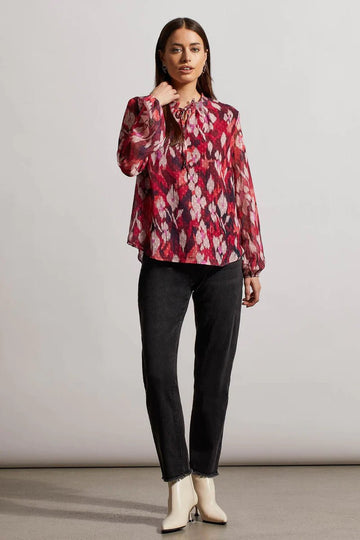 TR5310o Puff Slv Blouse - kc clothing