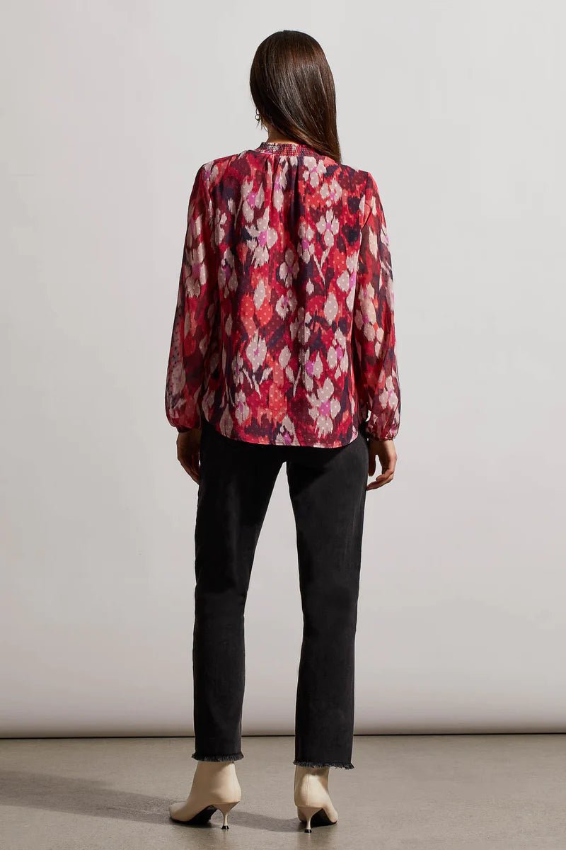 TR5310o Puff Slv Blouse - kc clothing