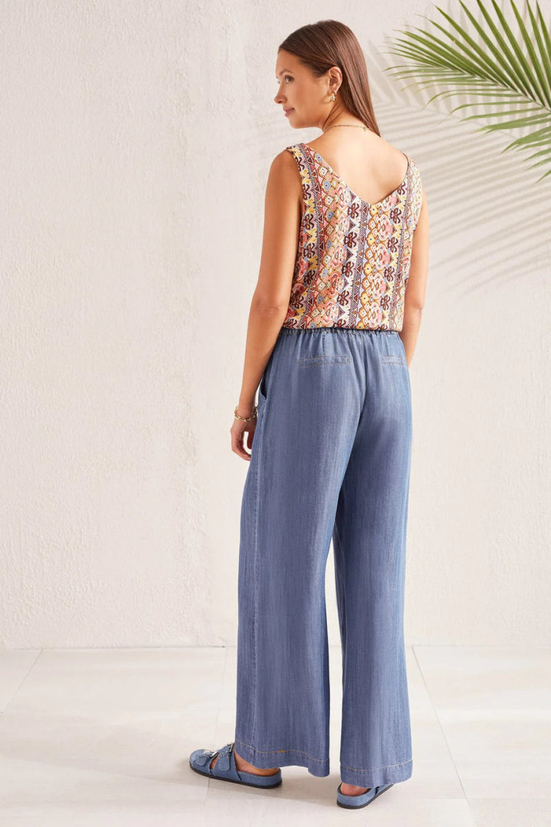 TR5493o Flowy Wide Leg Pant - kc clothing