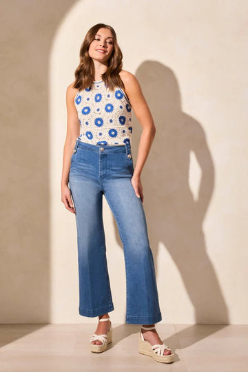 TR5768o Brooke Hugging Palazzo Pants - kc clothing
