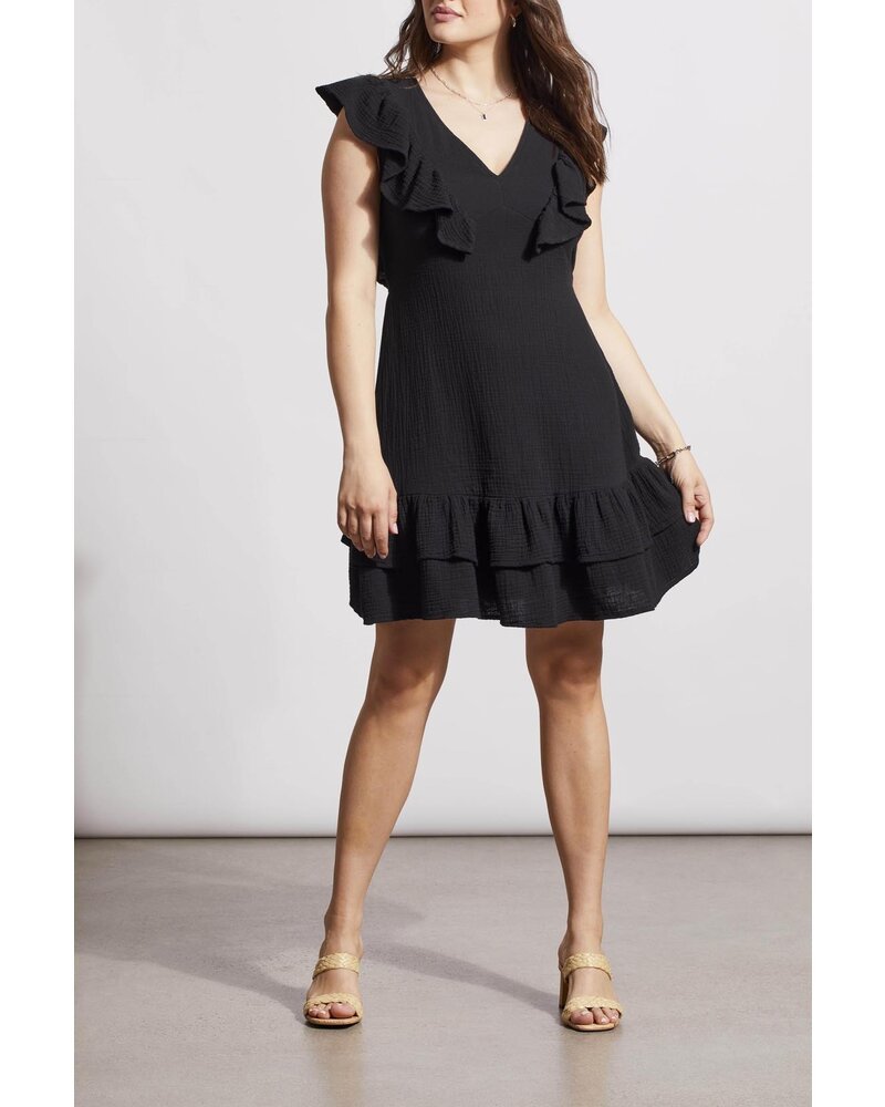 TR873o Frill Dress - kc clothing