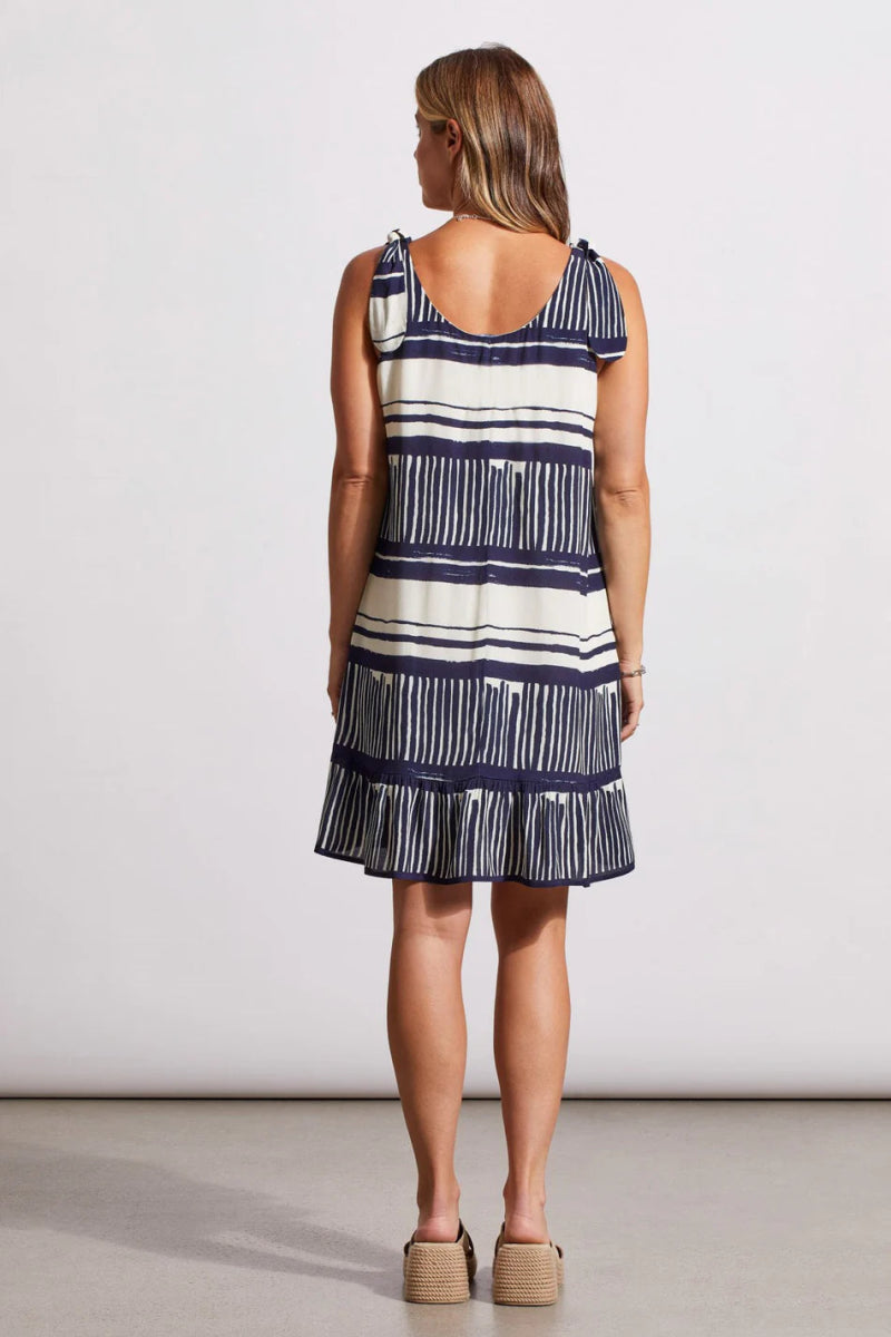TR894o Lined Sleeveless Dress - kc clothing