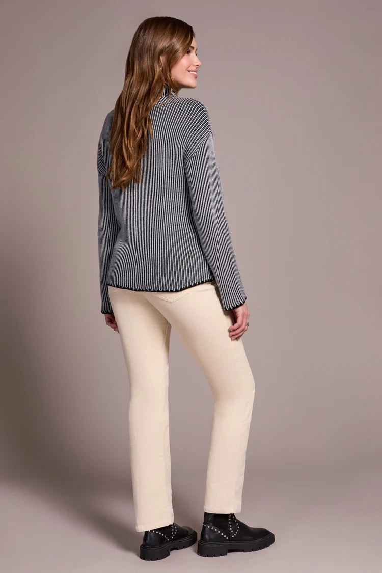 TR2255o L/S Funnel Neck Sweater