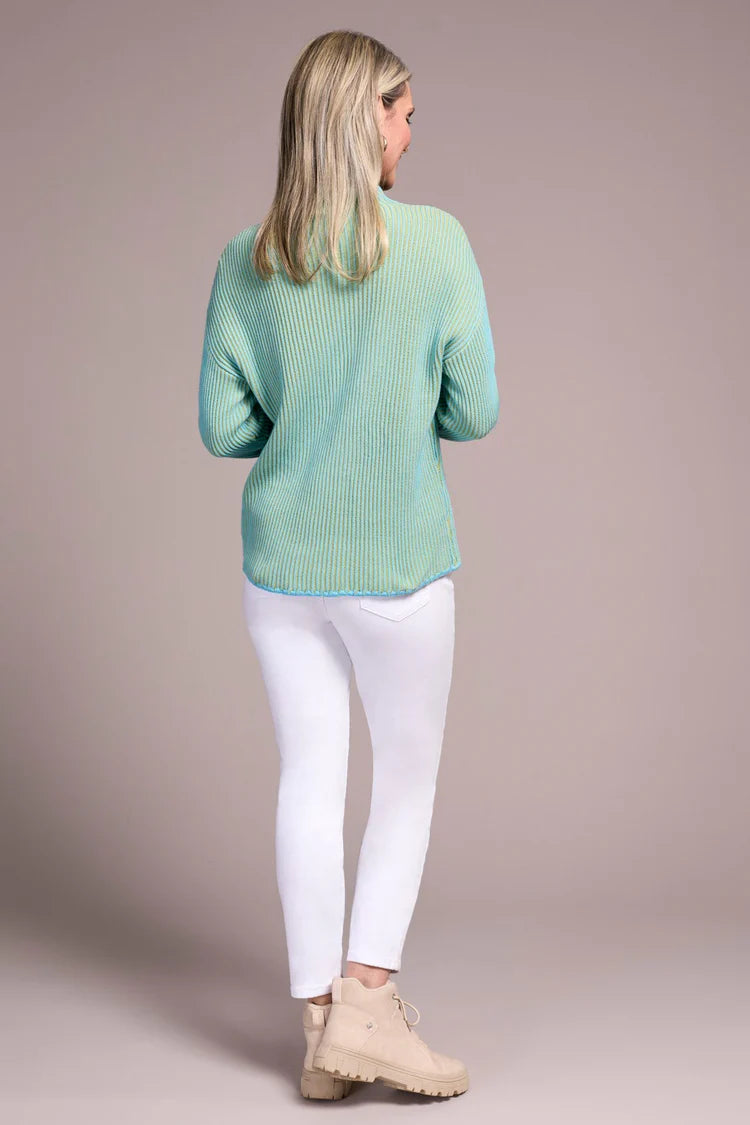 TR2255o L/S Funnel Neck Sweater