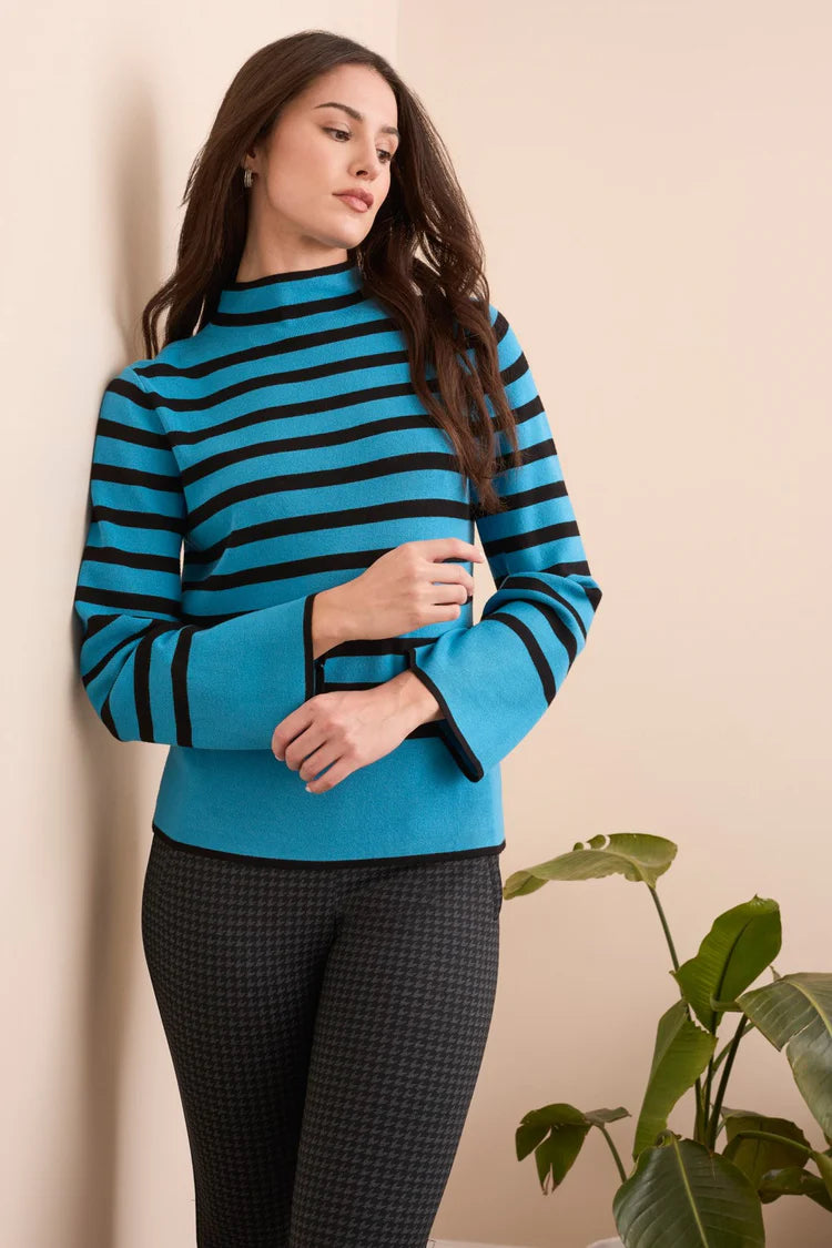 TR2289o Funnel Neck Sweater