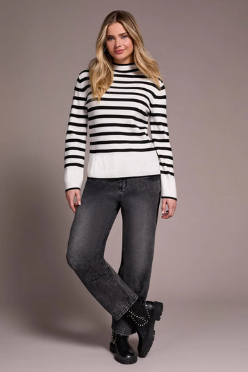 TR2289o Funnel Neck Sweater