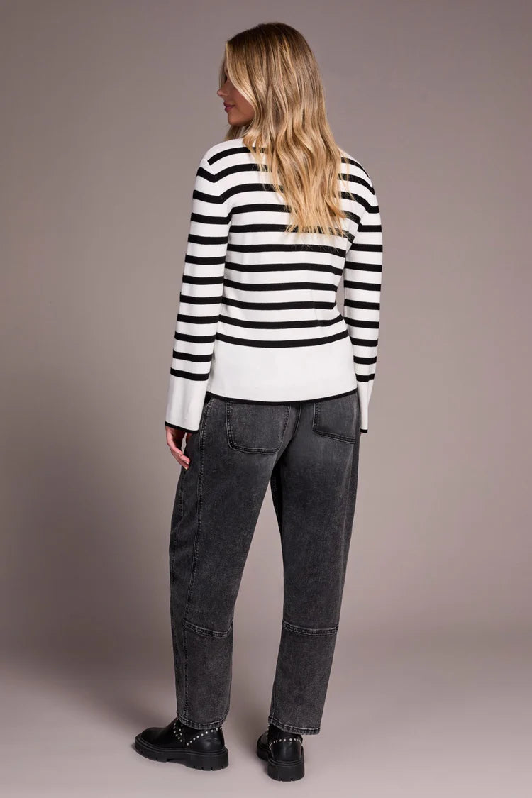 TR2289o Funnel Neck Sweater