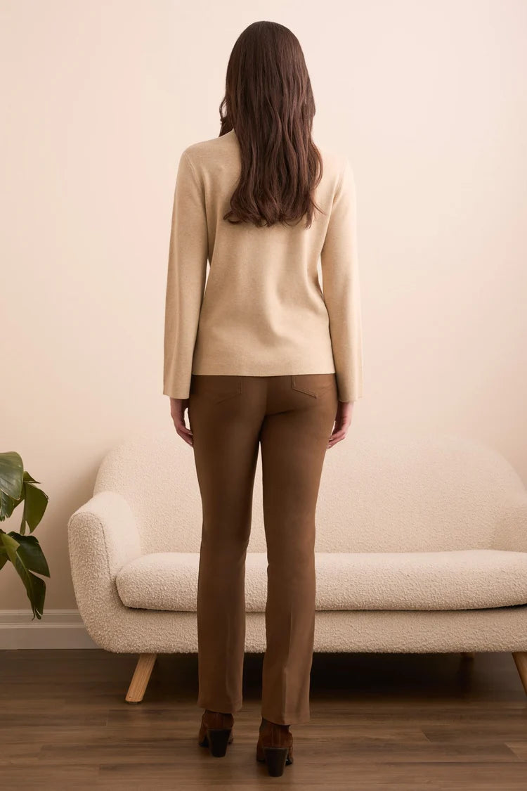 TR1921o L/S Funnel Neck Sweater