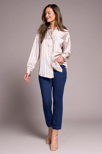 TR6003o Stripe Cut Shirt