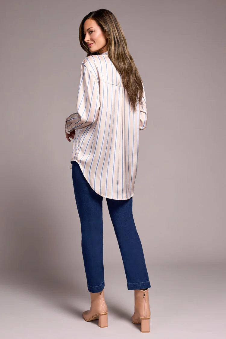 TR6003o Stripe Cut Shirt