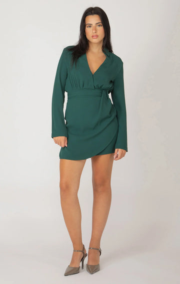 BT2422526 Collared Mini Dress