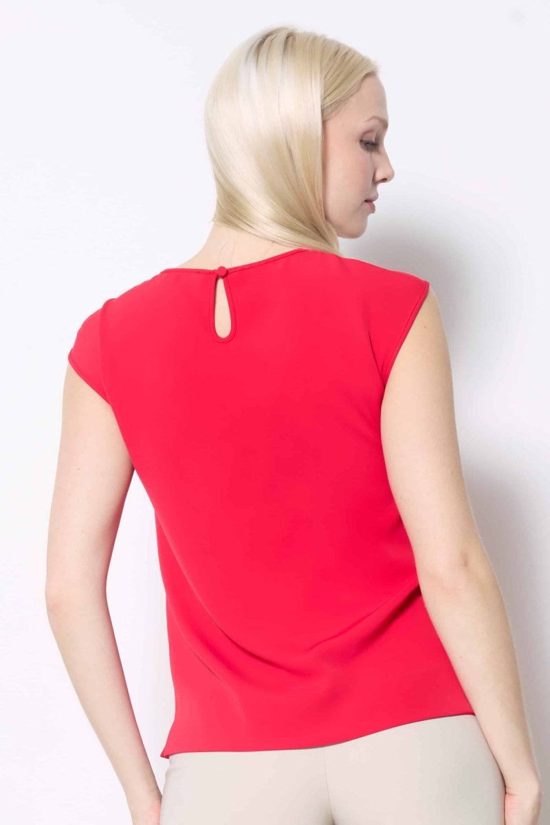 UP30335 Vegan Silk Cap Sleeve - kc clothing