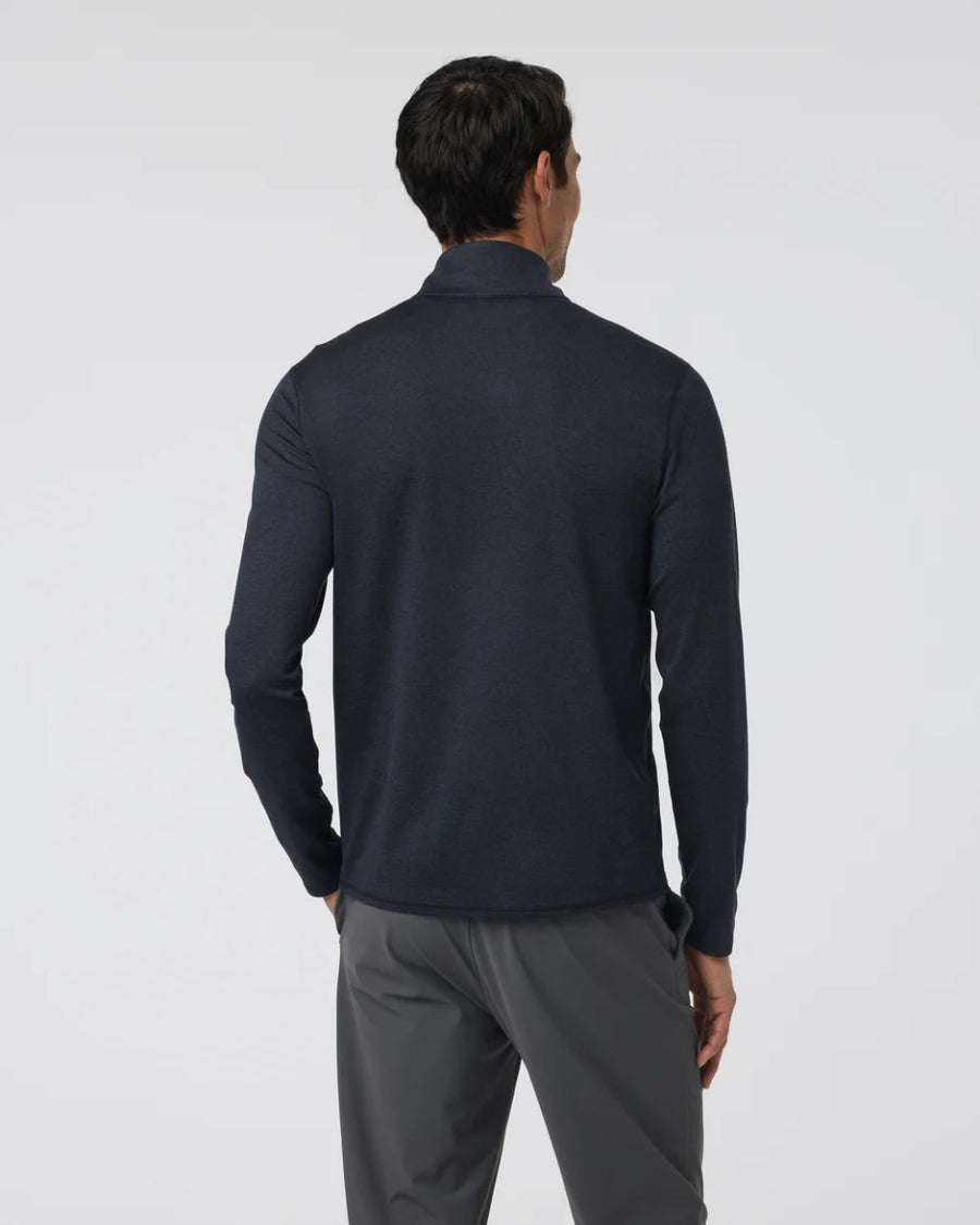 V2039 Ponto 1/2 Zip Mock Neck - kc clothing