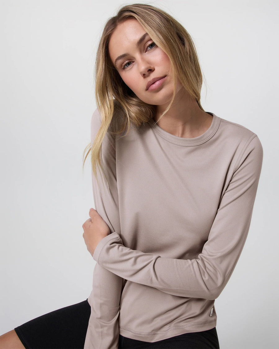 VW1227 L/S Lux Crew Tee - kc clothing