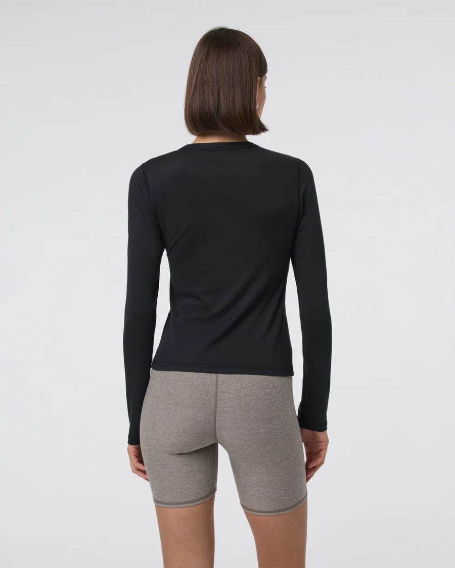 VW1227 L/S Lux Crew Tee - kc clothing