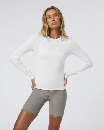 VW1227 L/S Lux Crew Tee - kc clothing