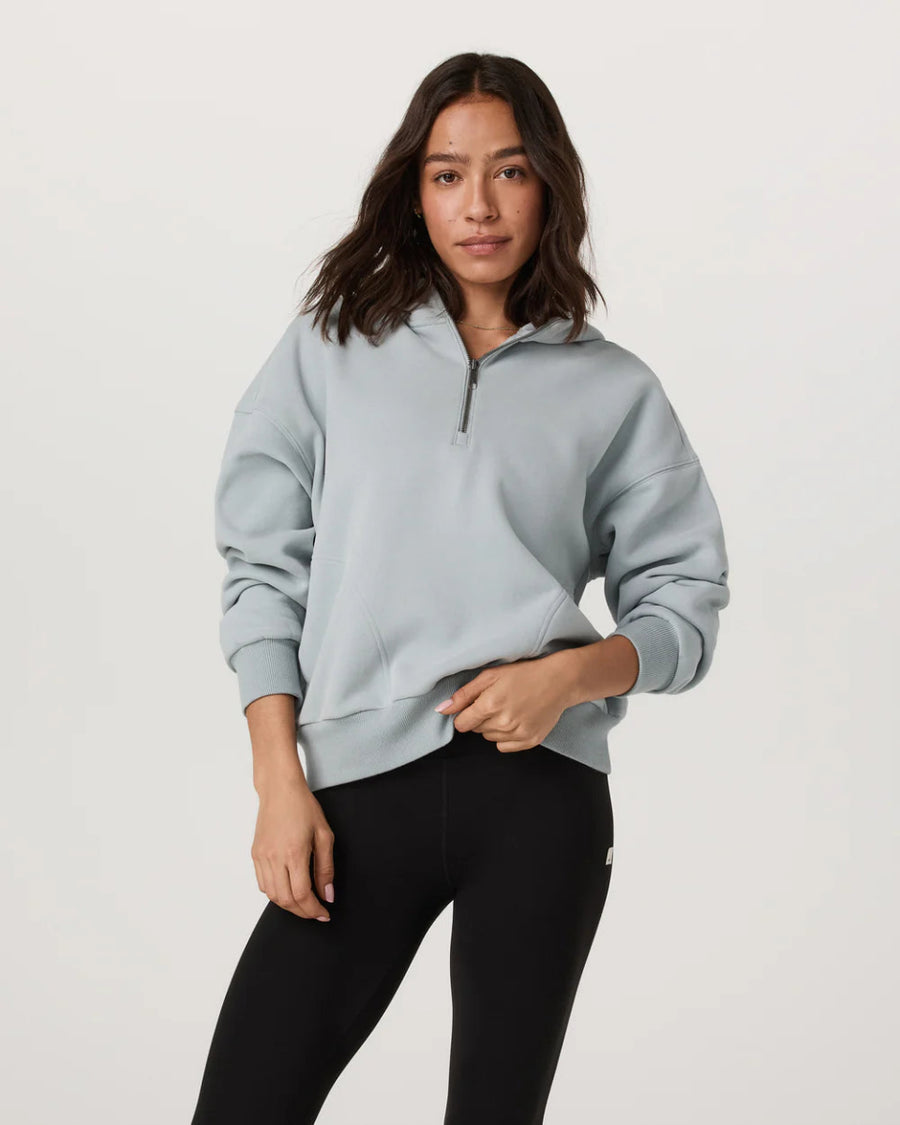 VW2103 Restore Relaxed 1/2 Zip Hoodie - kc clothing