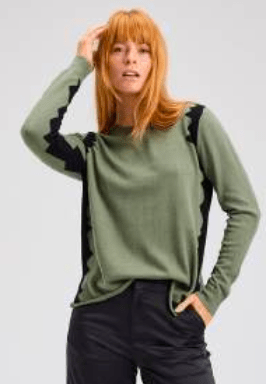 ZP7529U Jaggered Sweater - kc clothing