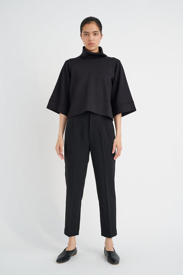 INW30107483 Moncent Blouse W/Funnel Neck